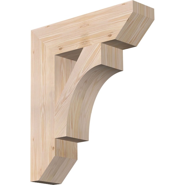 Ekena Millwork Westlake Slat Smooth Bracket, Douglas Fir, 5 1/2"W x 22"D x 26"H BKT06X22X26WTL06SDF - main